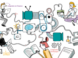 Illustration traduction spécialisée par secteur d'activités